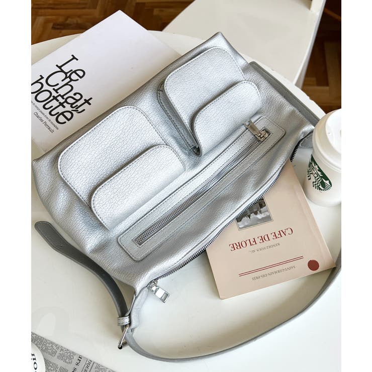 ダブルフラップポケットバッグ | moment+ | 詳細画像25 