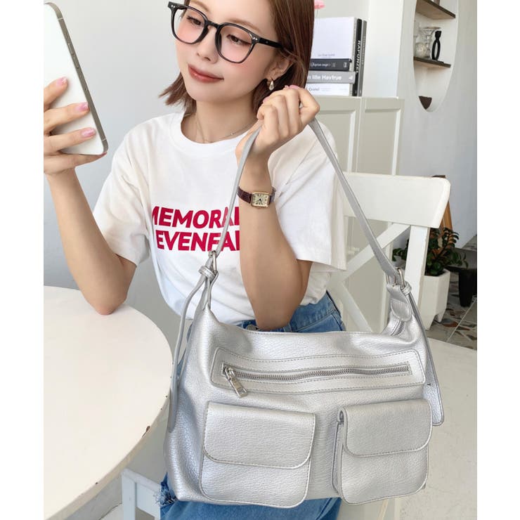 ダブルフラップポケットバッグ | moment+ | 詳細画像27 