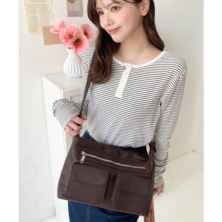 ダブルフラップポケットバッグ | moment+ | 詳細画像36 