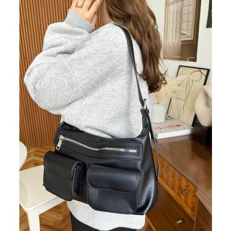 ダブルフラップポケットバッグ | moment+ | 詳細画像39 