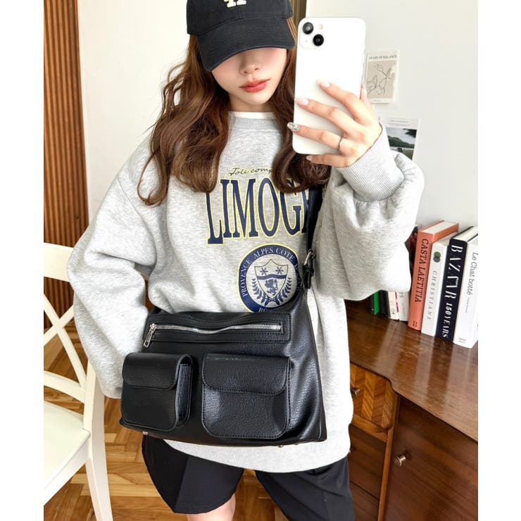 ダブルフラップポケットバッグ | moment+ | 詳細画像40 