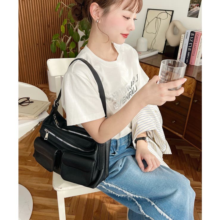 ダブルフラップポケットバッグ | moment+ | 詳細画像44 