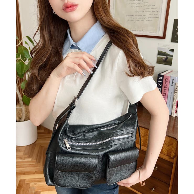 ダブルフラップポケットバッグ | moment+ | 詳細画像49 