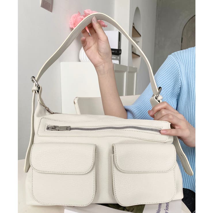 ダブルフラップポケットバッグ | moment+ | 詳細画像7 