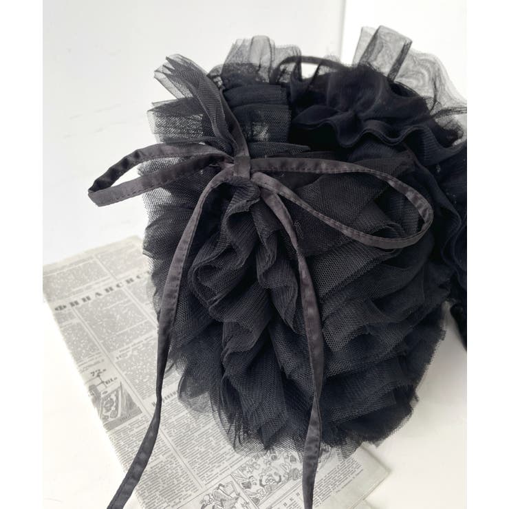 チュールフリルハーフムーンバッグ | moment+ | 詳細画像56 