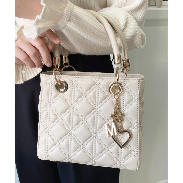 オリジナルチャーム付き2WAYキルティングバッグ | moment+ | 詳細画像34 