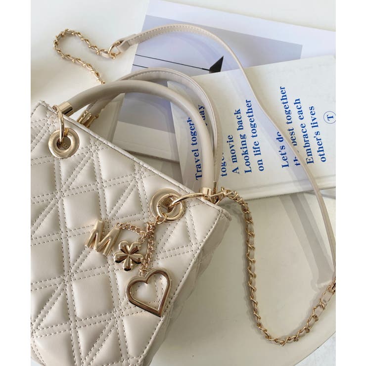 オリジナルチャーム付き2WAYキルティングバッグ | moment+ | 詳細画像38 