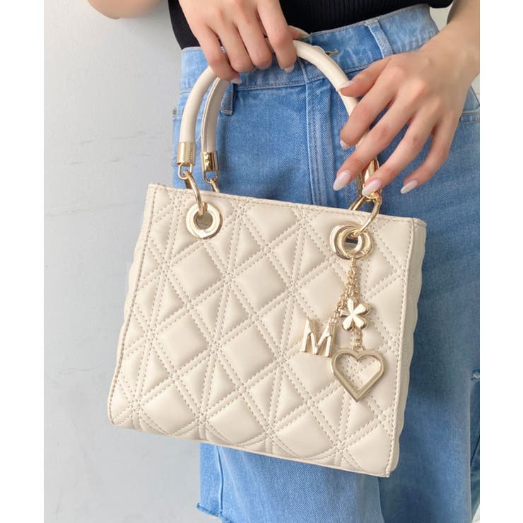 オリジナルチャーム付き2WAYキルティングバッグ | moment+ | 詳細画像39 