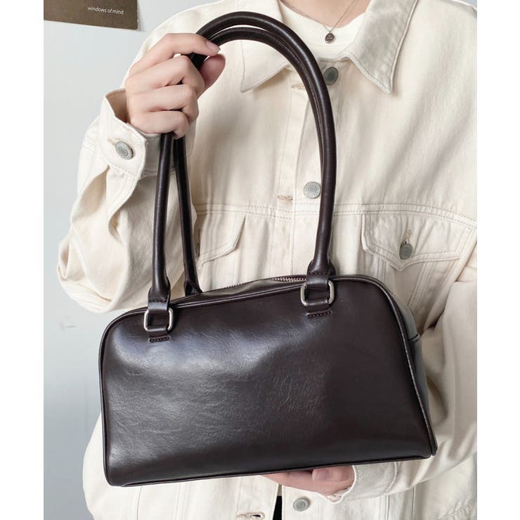 ロングハンドルボストンバッグ | moment+ | 詳細画像16 