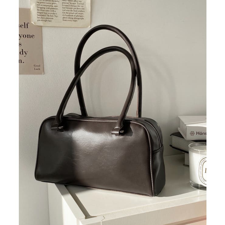 ロングハンドルボストンバッグ | moment+ | 詳細画像17 