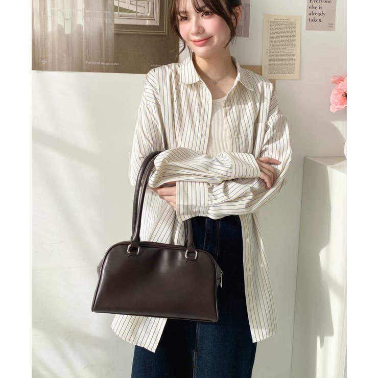 ロングハンドルボストンバッグ | moment+ | 詳細画像19 