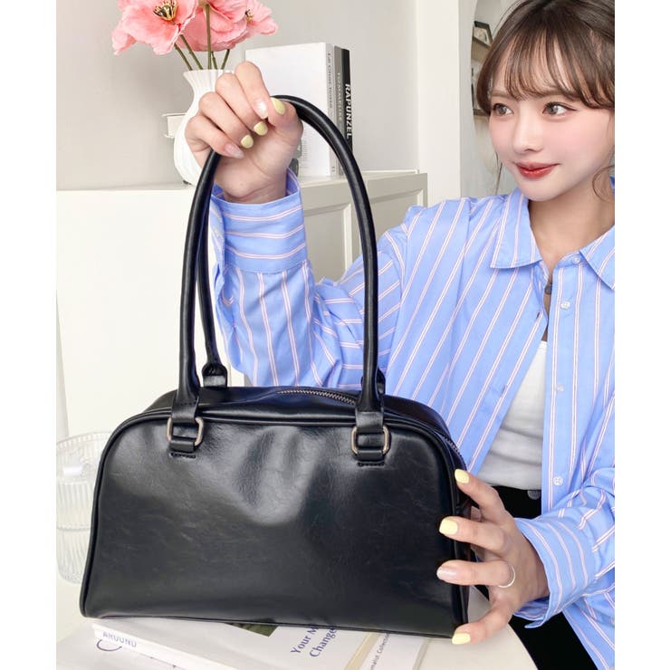 ロングハンドルボストンバッグ | moment+ | 詳細画像22 