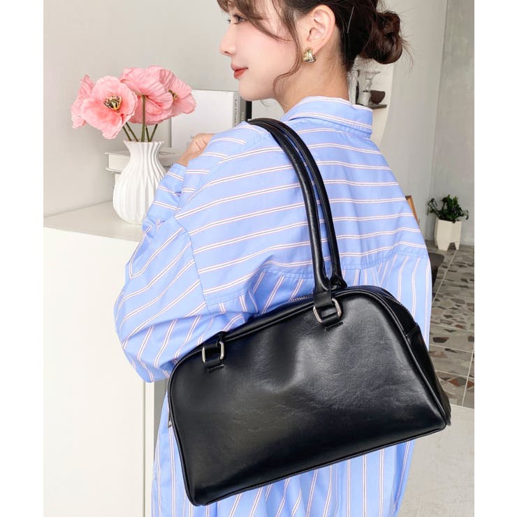 ロングハンドルボストンバッグ | moment+ | 詳細画像23 