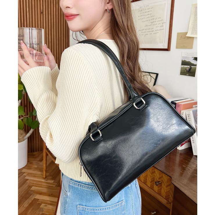 ロングハンドルボストンバッグ | moment+ | 詳細画像24 