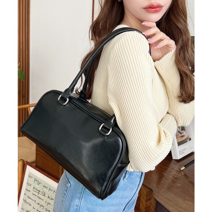 ロングハンドルボストンバッグ | moment+ | 詳細画像26 