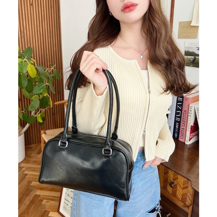 ロングハンドルボストンバッグ | moment+ | 詳細画像27 