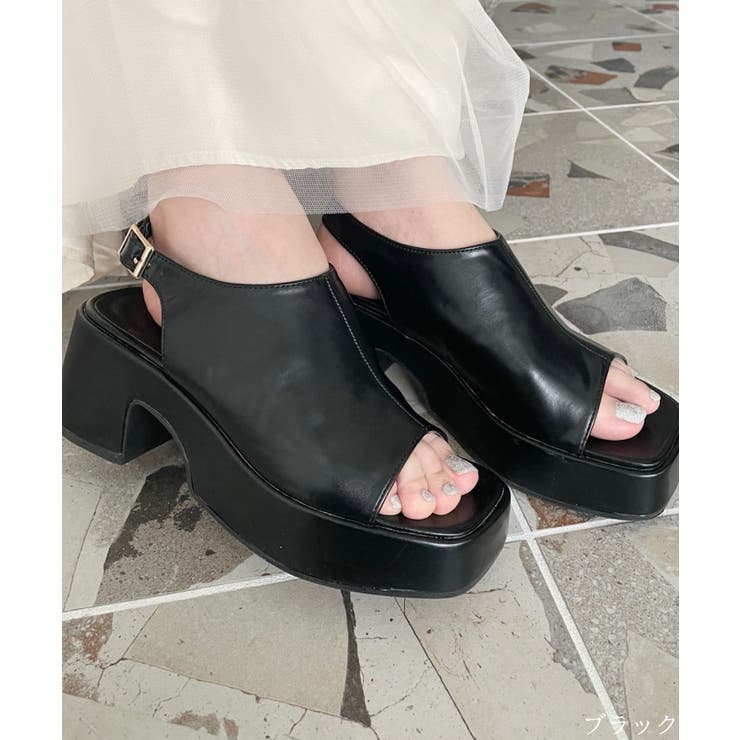 セール! Nine West オープントゥ Cakely ヒール サンダル セール! Nine West オープントゥ Cakely ヒール サンダル (Nine