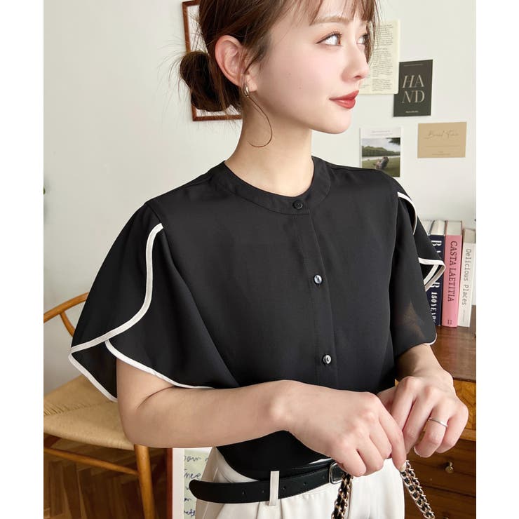 emm チューリップブラウス 再販 / Tulip blouse | emm