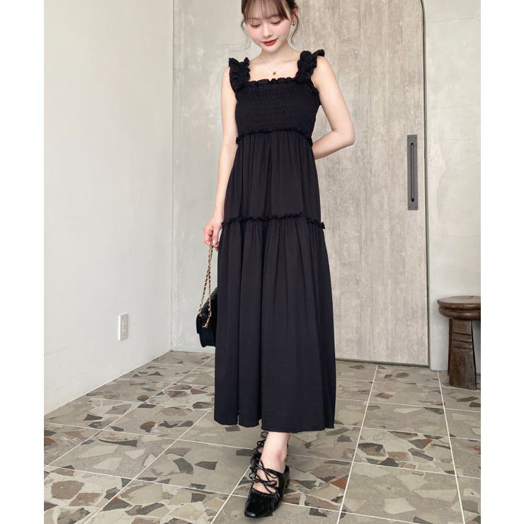  PARTY パット付きキャミワンピース ROYAL PARTY（ロイヤルパーティー）の「【ZOZO限定】パット付