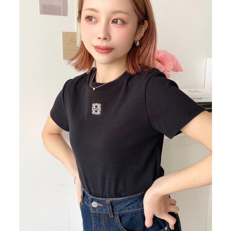 ワンポイント刺繍チビTシャツ[品番：ERMW0000161]｜moment+