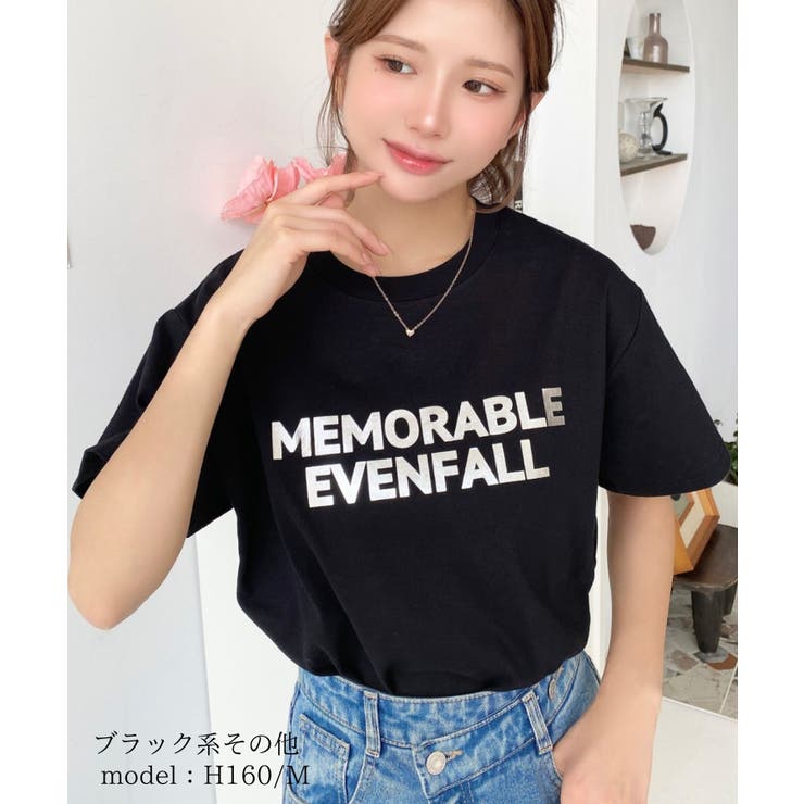 ロゴプリント半袖Tシャツ[品番：ERMW0000197]｜moment+（モーメント