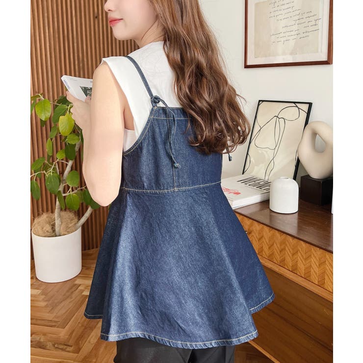 もん 8/21 M llllab デニムキャミ 楽天市場】ワンピース デニム キャミワンピ レディース トップス