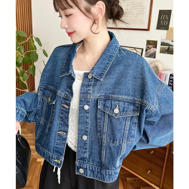 デニムショートジャケット/ショートGジャンヘビーウェイト | moment+ | 詳細画像20 