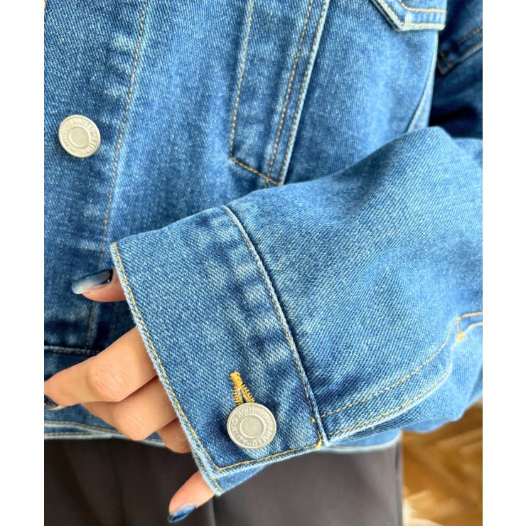 デニムショートジャケット/ショートGジャンヘビーウェイト | moment+ | 詳細画像25 