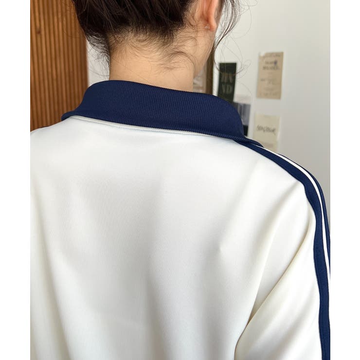 ロゴ刺繍トラックジャケット | moment+ | 詳細画像11 