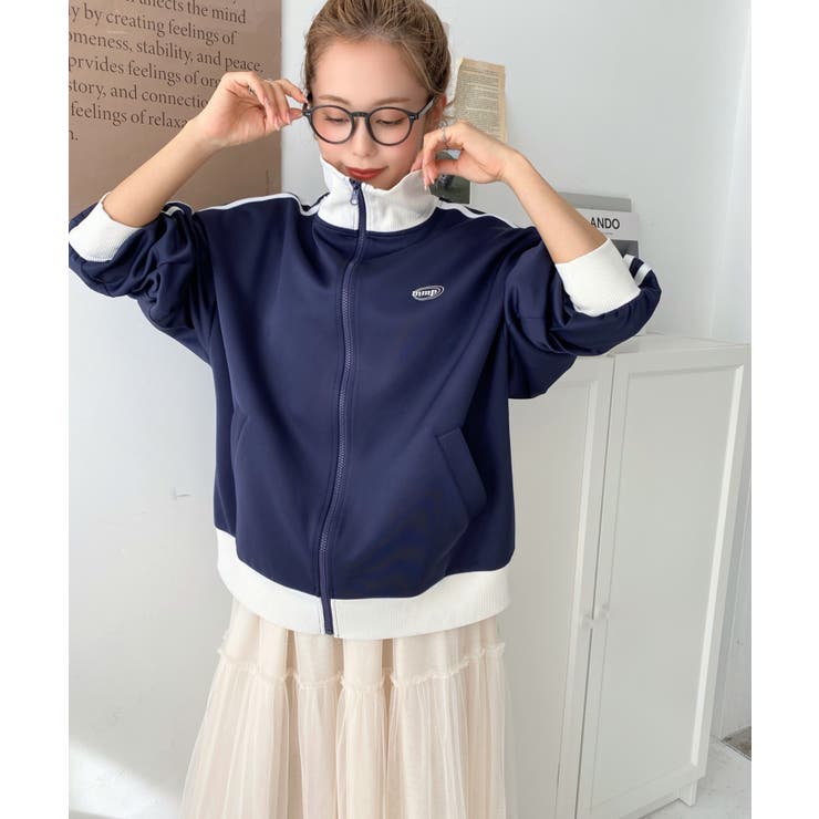 ロゴ刺繍トラックジャケット | moment+ | 詳細画像20 