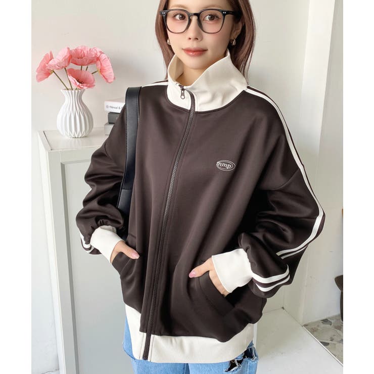 ロゴ刺繍トラックジャケット | moment+ | 詳細画像29 