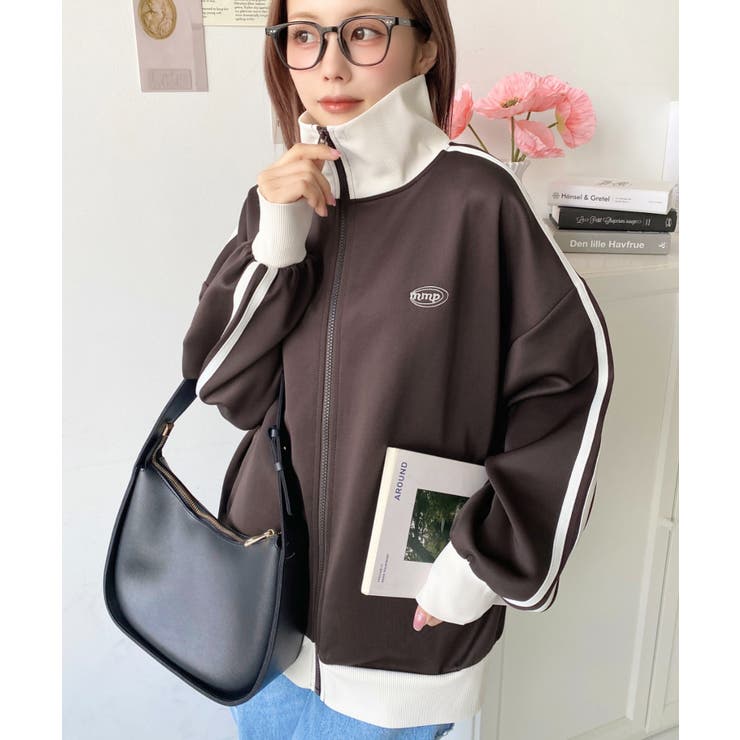 ロゴ刺繍トラックジャケット | moment+ | 詳細画像31 