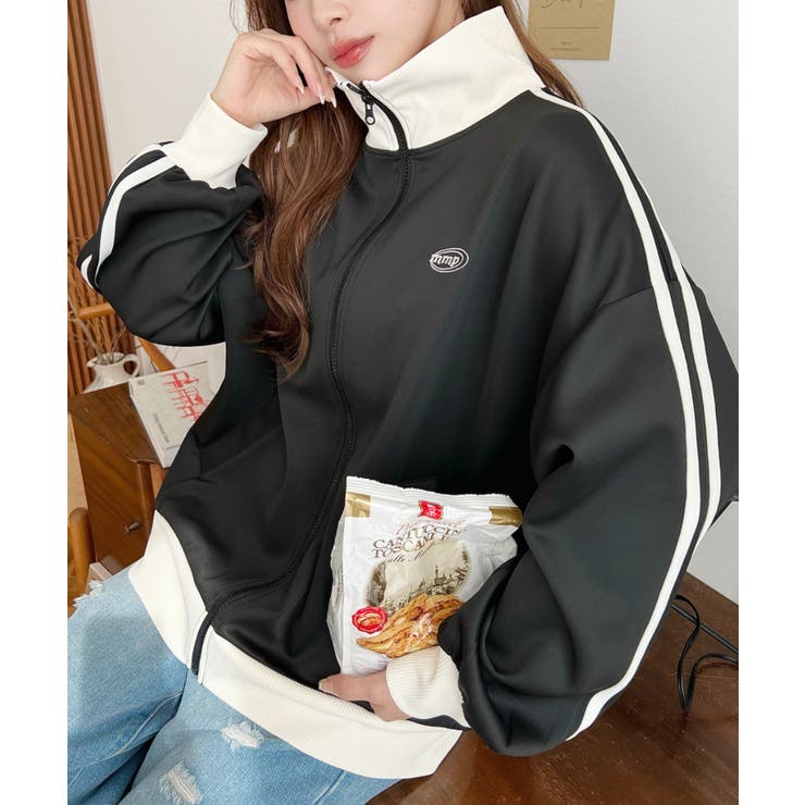 ロゴ刺繍トラックジャケット | moment+ | 詳細画像38 