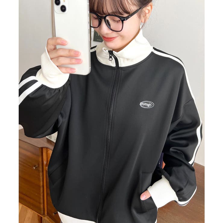 ロゴ刺繍トラックジャケット | moment+ | 詳細画像43 