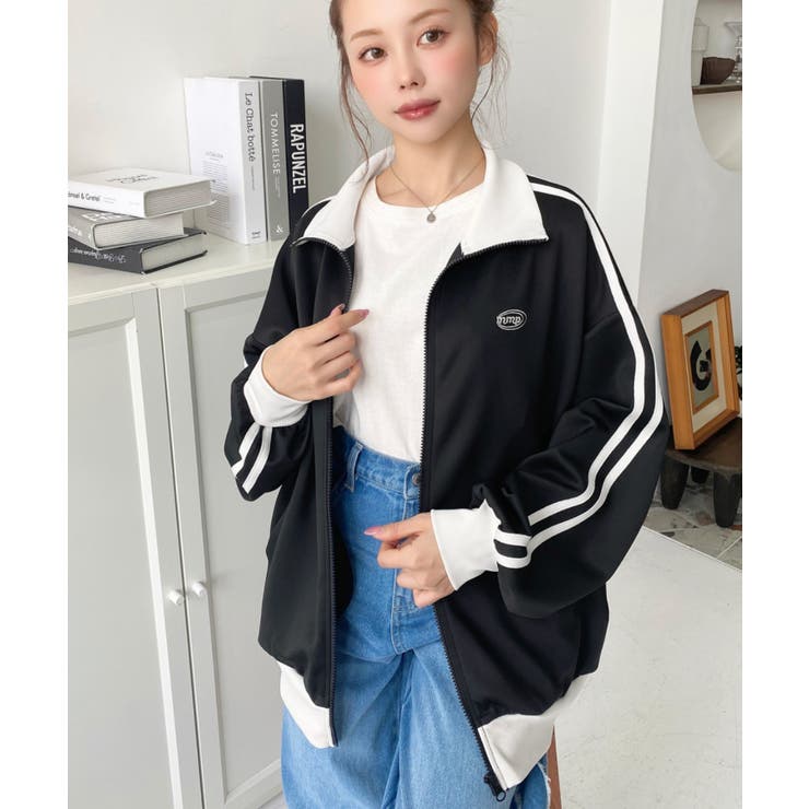 ロゴ刺繍トラックジャケット | moment+ | 詳細画像49 