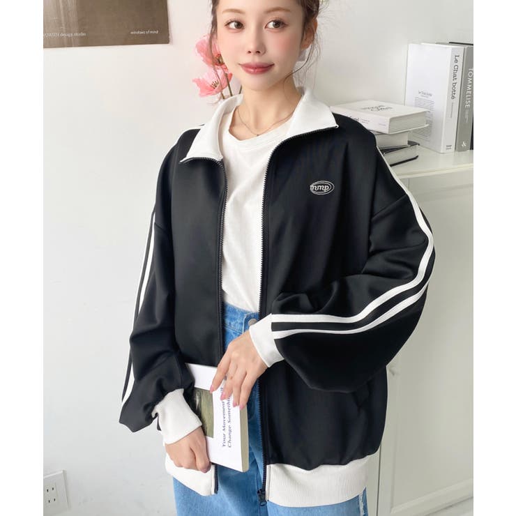 ロゴ刺繍トラックジャケット | moment+ | 詳細画像50 