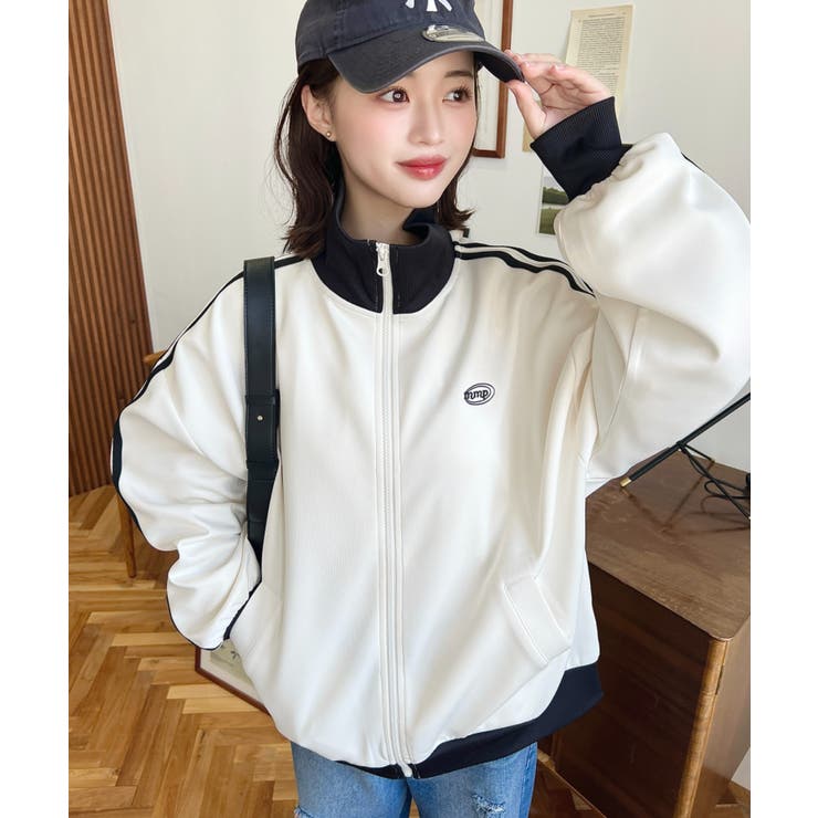 ロゴ刺繍トラックジャケット | moment+ | 詳細画像58 