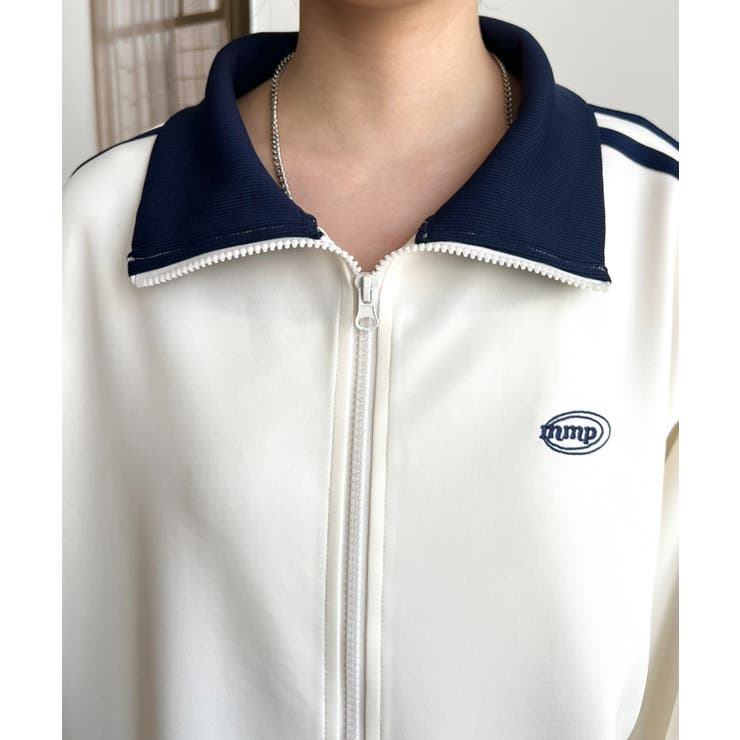 ロゴ刺繍トラックジャケット | moment+ | 詳細画像7 