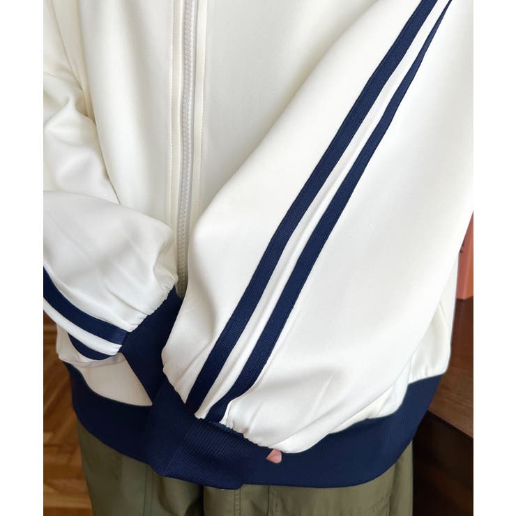 ロゴ刺繍トラックジャケット | moment+ | 詳細画像9 