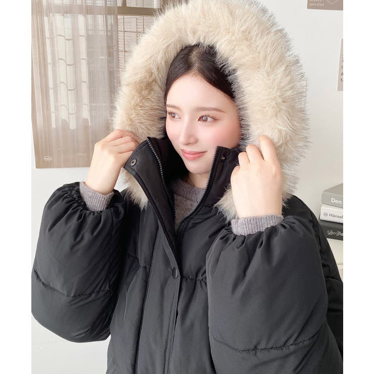 ファイバーダウンフードファーブルゾン | moment+ | 詳細画像40 