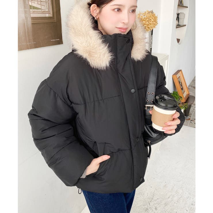 ファイバーダウンフードファーブルゾン | moment+ | 詳細画像41 