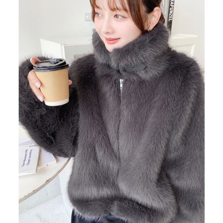 2wayアレンジカラーファーブルゾン | moment+ | 詳細画像24 