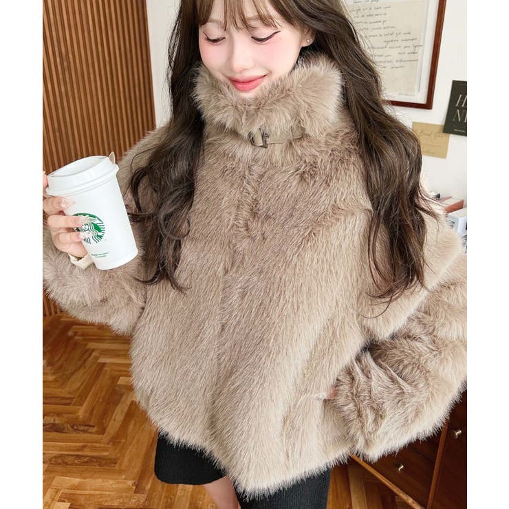 2wayアレンジカラーファーブルゾン | moment+ | 詳細画像37 