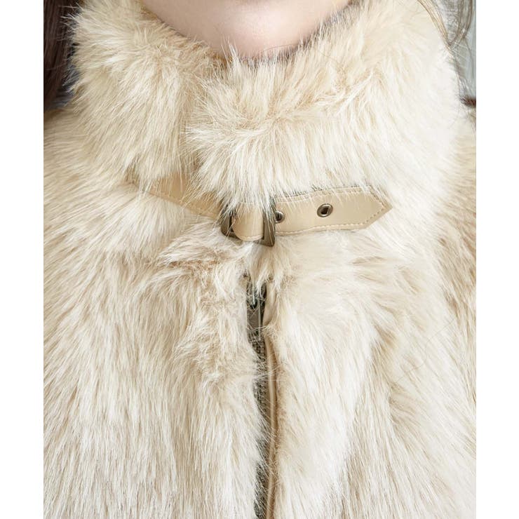 2wayアレンジカラーファーブルゾン | moment+ | 詳細画像54 