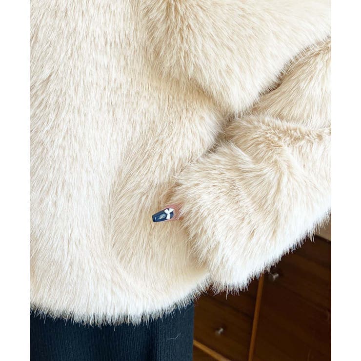 2wayアレンジカラーファーブルゾン | moment+ | 詳細画像56 