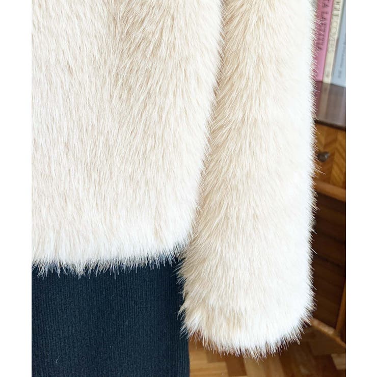 2wayアレンジカラーファーブルゾン | moment+ | 詳細画像57 