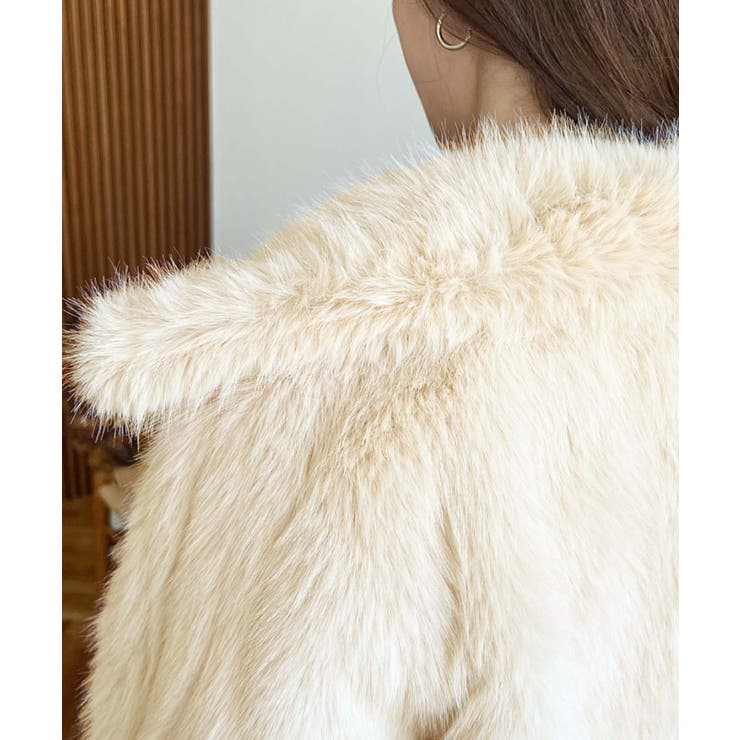 2wayアレンジカラーファーブルゾン | moment+ | 詳細画像59 