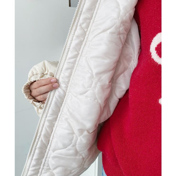 裏キルトナイロンモンスターブルゾン | moment+ | 詳細画像10 