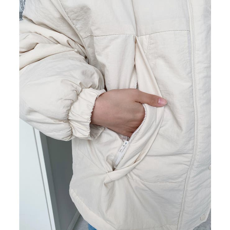 裏キルトナイロンモンスターブルゾン | moment+ | 詳細画像12 