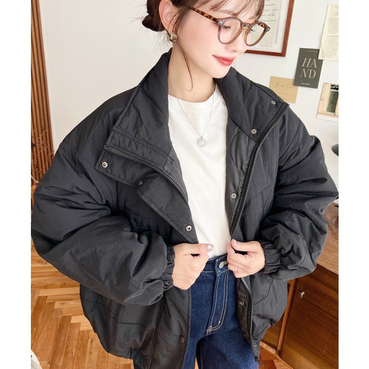 裏キルトナイロンモンスターブルゾン | moment+ | 詳細画像28 